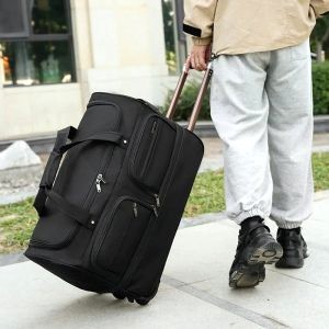Grand Sac De Voyage Multi Poche A Roulette 9