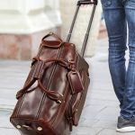 Sac De Voyage Cuir A Roulette 3