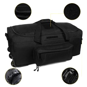 Sac De Voyage Militaire A Roulettes 8
