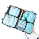 Sacs de rangement pour voyage-bleu-ciel