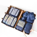Sacs de rangement pour voyage-bleu-foncé